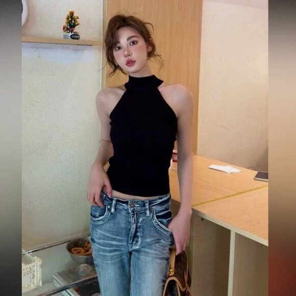 AURA Bundle Set of 5 Cropped Athletic Tank Tops - NWOT XS/S - Picture 10 of 12